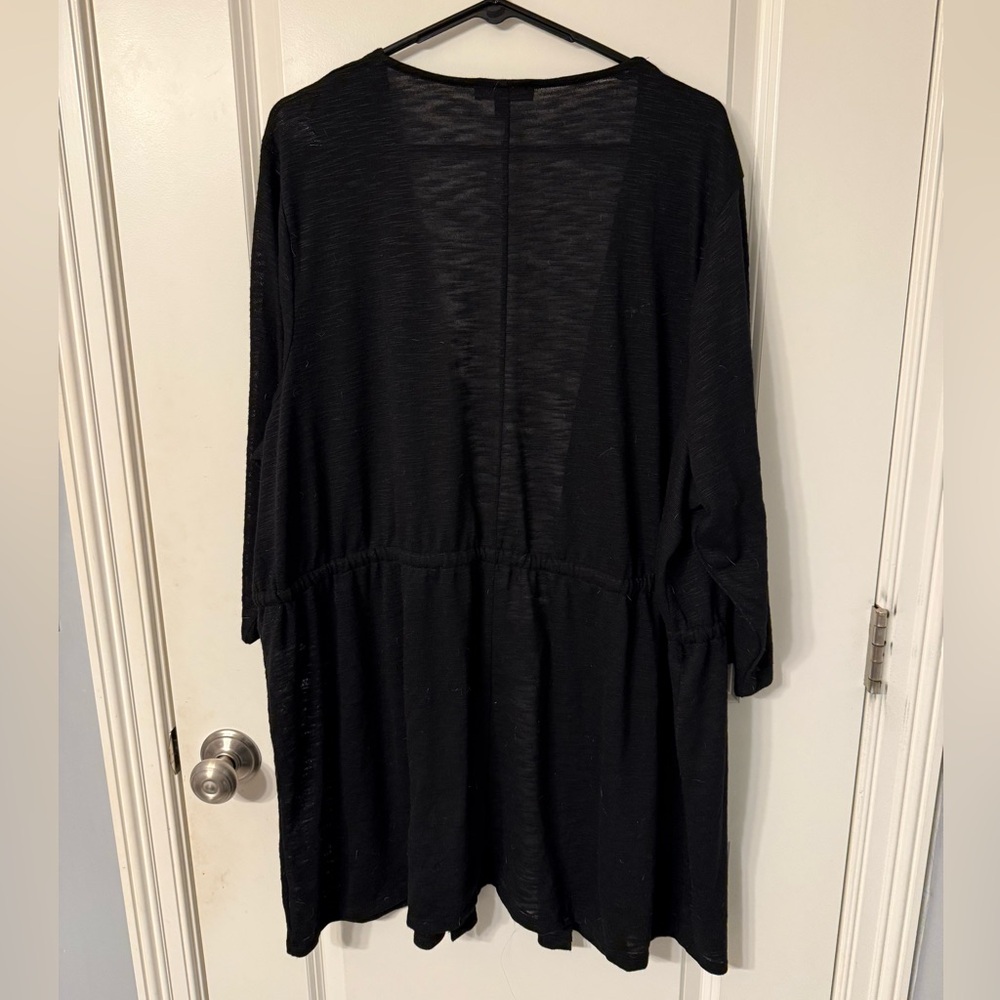 NWT 🏷️ Lane Bryant Black Knit Cardigan size 22/24 - Picture 4 of 4